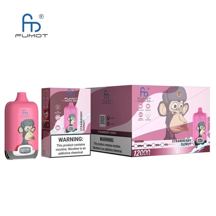 Fmote Disposable Vape 20ml Digital Box Strawberry Donut (2)