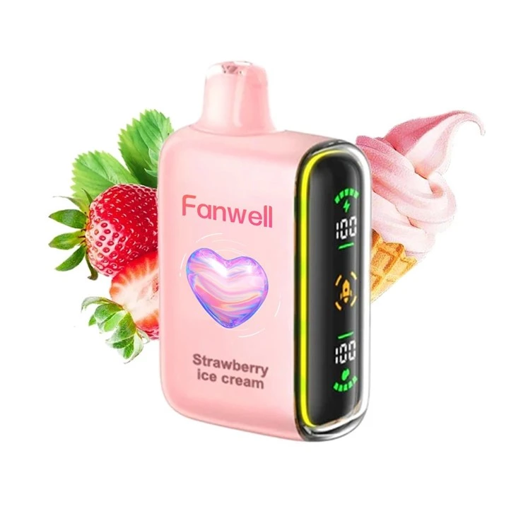 Fanwell 15000 Puffs Disposable Vape LED Indicator Dual Mesh Coil Vape
